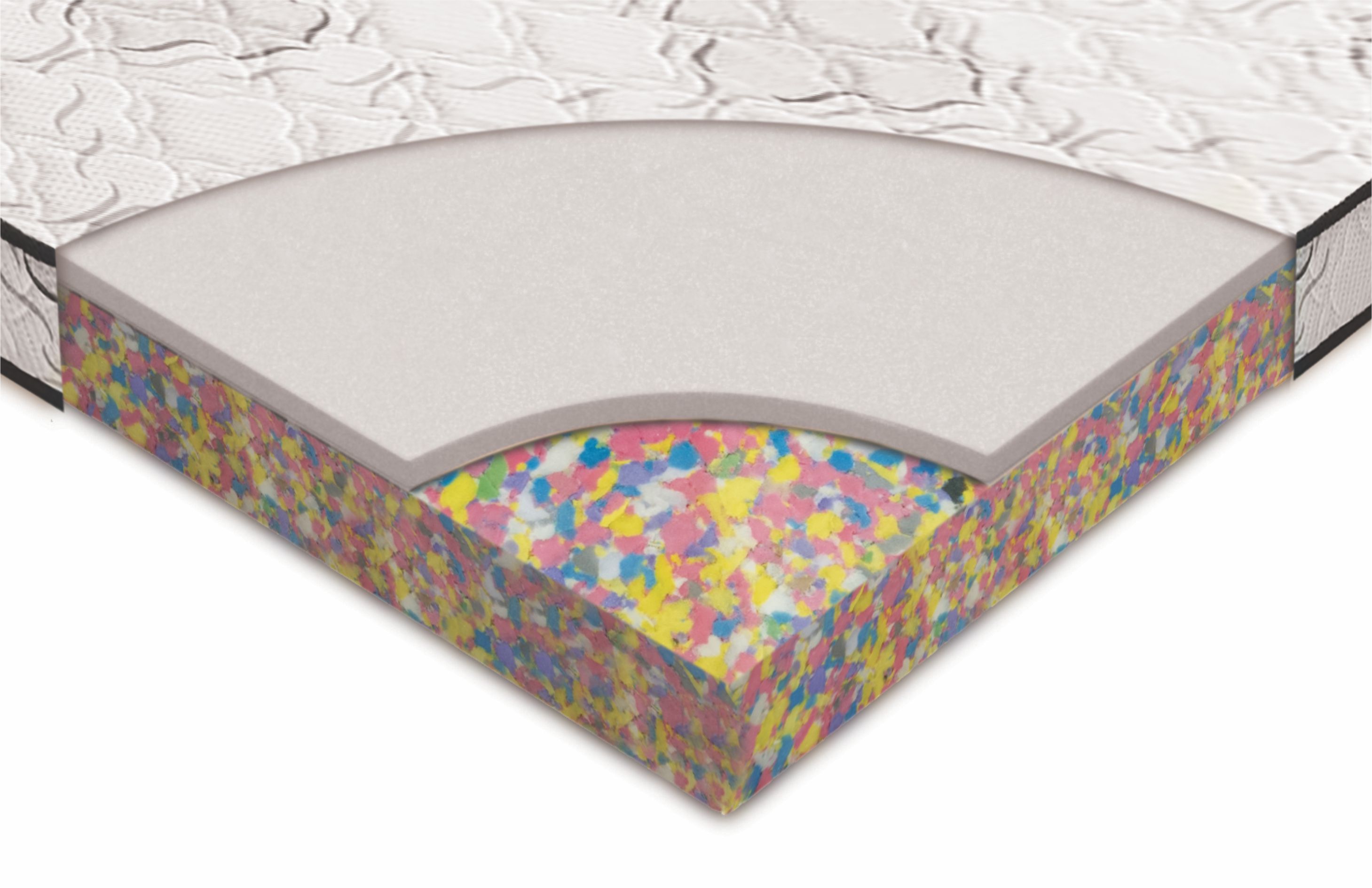 single size bonded foam mattress